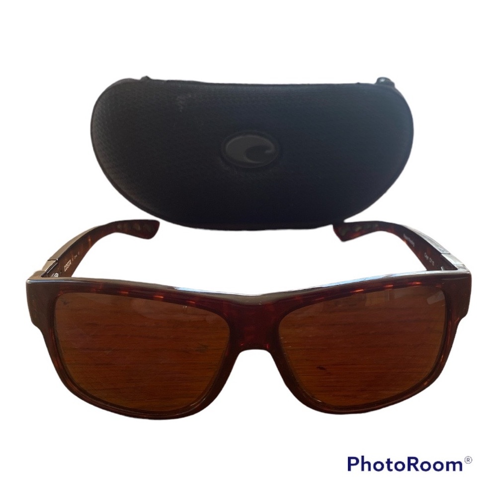 🕶️ AUTHENTIC Costa Del Mar CAYE Tortoise 580G Copper GLASS Polarized sunglasses